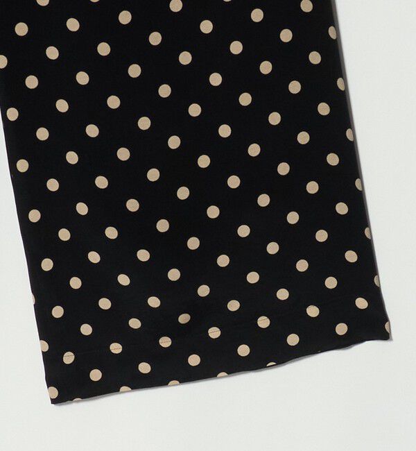 UNITED ARROWS「＜SACRA＞ドット プリント ワイドパンツ」|その他|