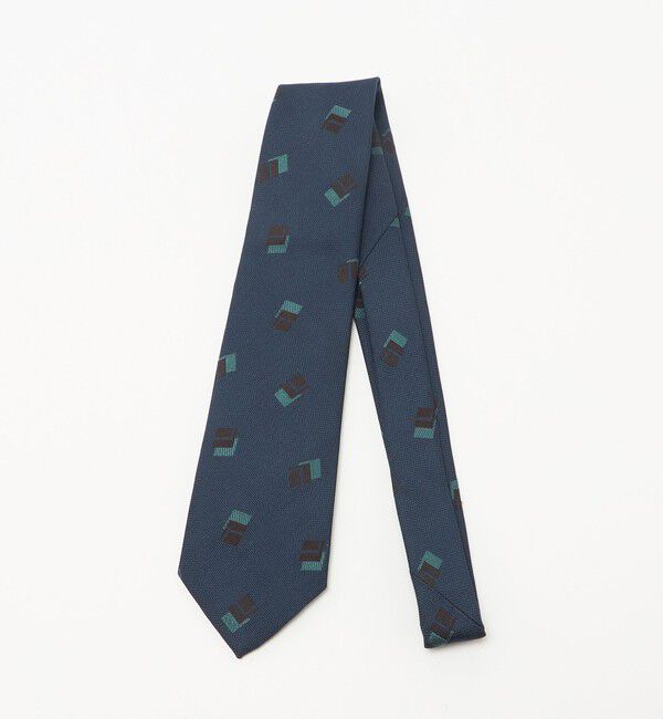 UNITED ARROWS green label relaxing「＜Alessandro Masi＞8.0cm コモン3 ネクタイ」|ネクタイ・蝶ネクタイ|NAVY