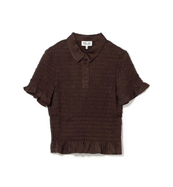 Demi-Luxe BEAMS 「BAUM UND PFERDGARTEN / MYKA シャーリング ポロシャツ」|Tシャツ・カットソー|