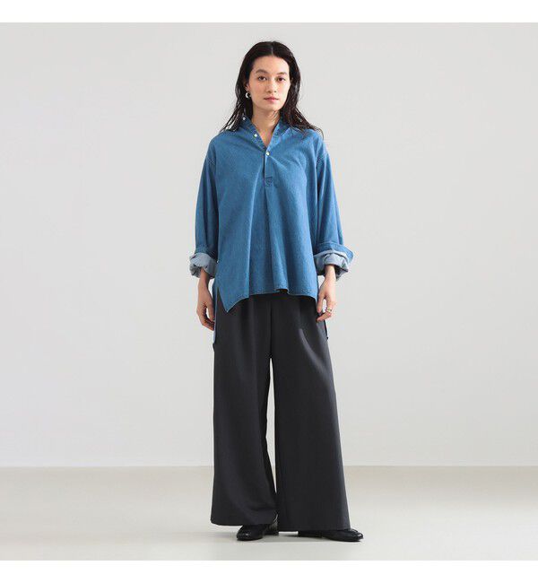Demi-Luxe BEAMS 「TICCA / デニム チュニック」|シャツ・ブラウス|