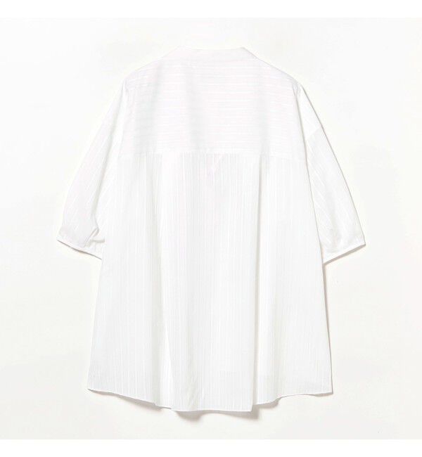 Demi-Luxe BEAMS 「フェミニン ハーフスリーブ ボリューム シャツ」|シャツ・ブラウス|