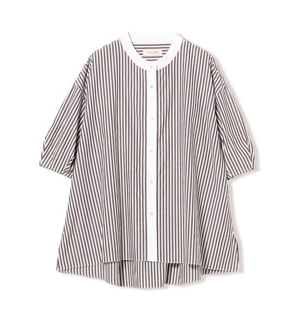 Demi-Luxe BEAMS 「フェミニン ハーフスリーブ ボリューム シャツ」|シャツ・ブラウス|