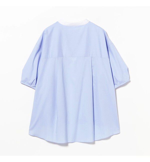 Demi-Luxe BEAMS 「フェミニン ハーフスリーブ ボリューム シャツ」|シャツ・ブラウス|