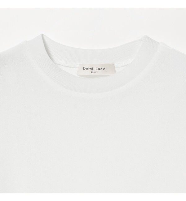 Demi-Luxe BEAMS 「トリアセ サイドギャザー ブラウス」|Tシャツ・カットソー|