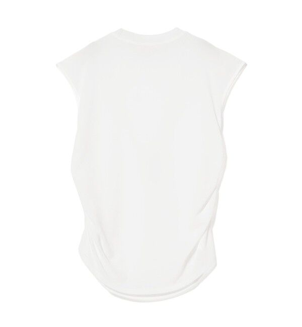Demi-Luxe BEAMS 「トリアセ サイドギャザー ブラウス」|Tシャツ・カットソー|