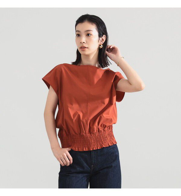 Demi-Luxe BEAMS 「フレンチ シャーリング ブラウス」|シャツ・ブラウス|