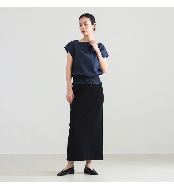 Demi-Luxe BEAMS 「フレンチ シャーリング ブラウス」|シャツ・ブラウス|