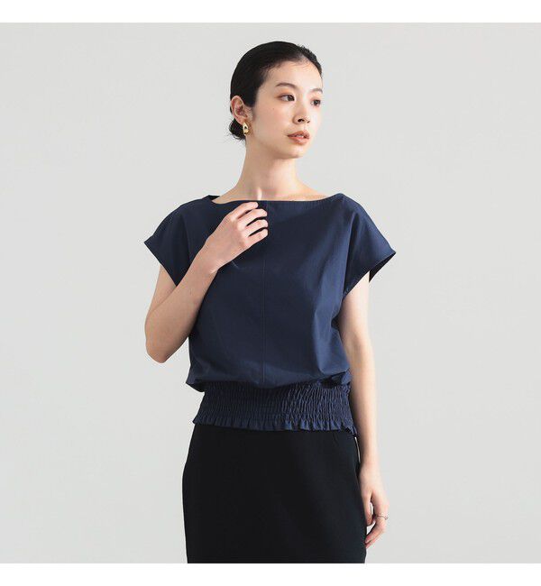 Demi-Luxe BEAMS 「フレンチ シャーリング ブラウス」|シャツ・ブラウス|