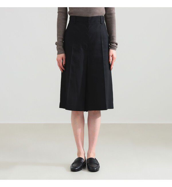 Demi-Luxe BEAMS 「クリース オーバー ショートパンツ」|チノ|