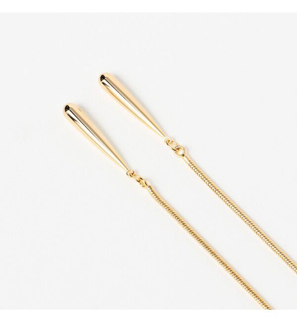 Demi-Luxe BEAMS 「ティアドロップ ネックレス」|ネックレス|