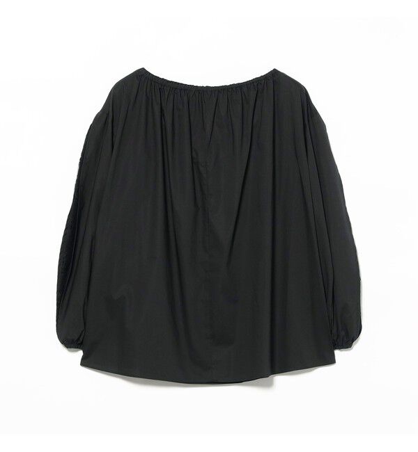 Demi-Luxe BEAMS 「レーススリーブ ギャザーブラウス」|シャツ・ブラウス|