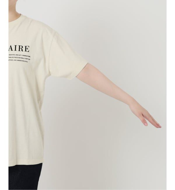 SLOBE IENA「スラブピグメントロゴTEE」|Tシャツ・カットソー|