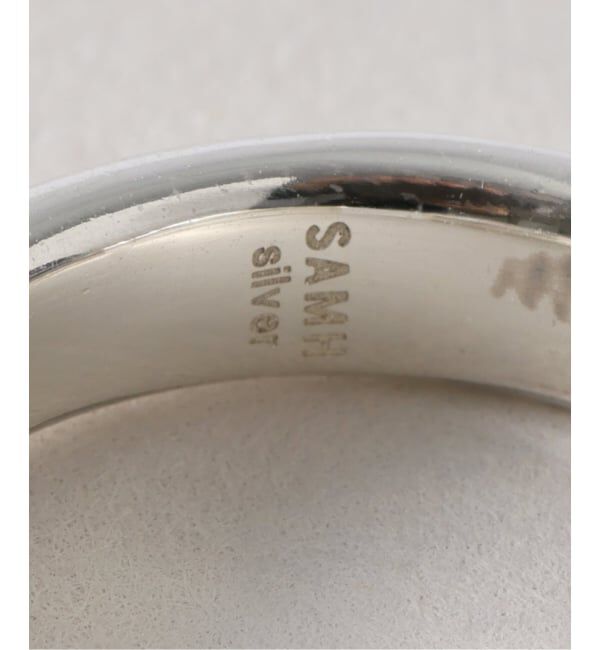Spick and Span「【SAMH by LILAS】ヒラカクパイプフープイヤーカフ SV（片耳）」|イヤーカフ|