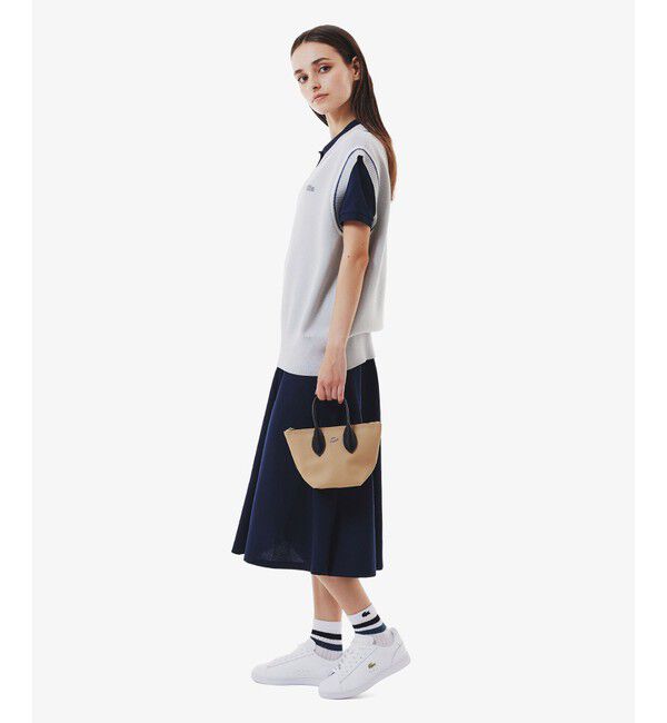 LACOSTE「ラインドアメリブウィメンズショートソックス」|ソックス|