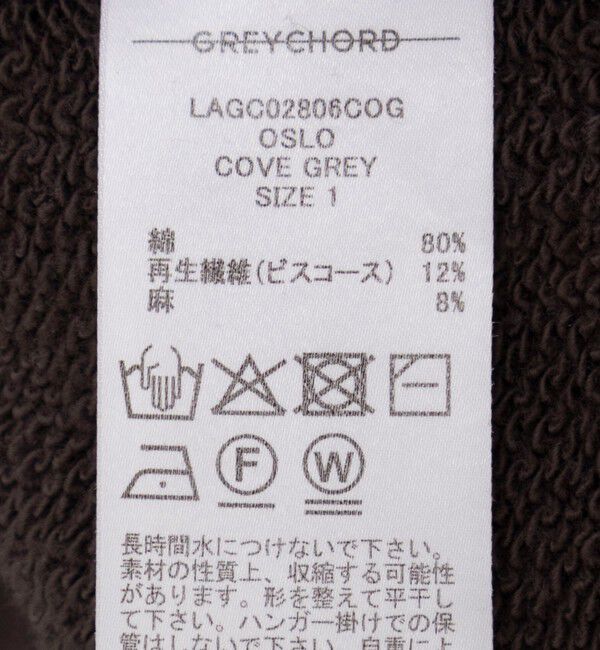 NOLLEY'S sophi「《セットアップ対応》【GREYCHORD/グレーコード】OSLO」|スウェット・ジャージ|