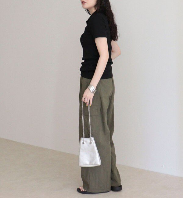fredy emue「【LACOSTE/ラコステ】ワンポイントリブポロシャツ」|ポロシャツ|