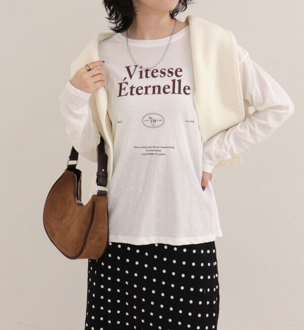 fredy emue「ロゴロンTシャツ」|Tシャツ・カットソー|オフホワイト