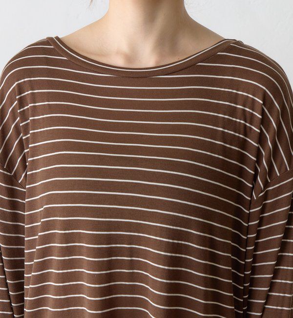  「シアーボーダーロンT」|Tシャツ・カットソー|