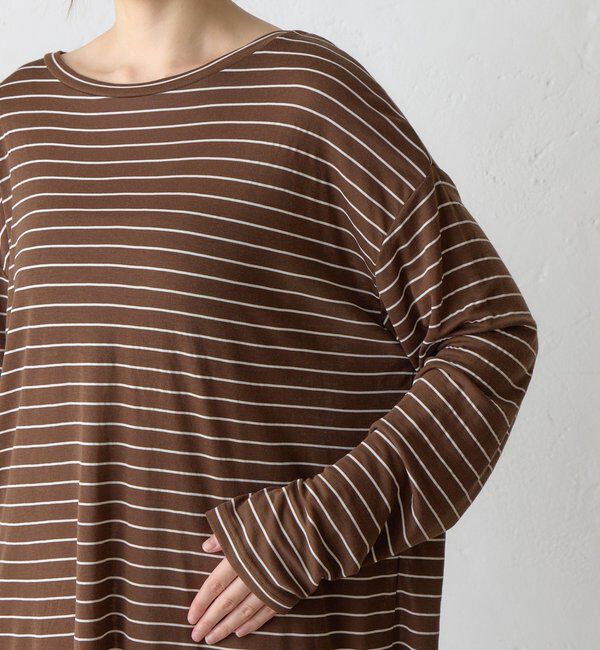  「シアーボーダーロンT」|Tシャツ・カットソー|