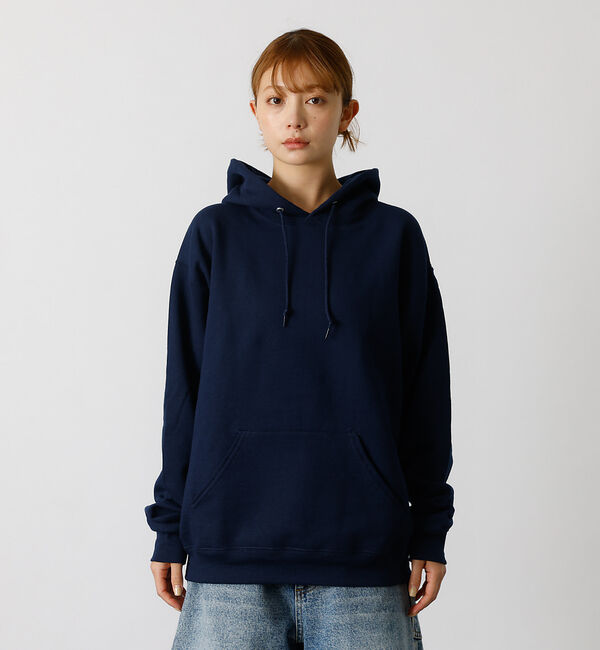 ABAHOUSE「【FRUIT OF THE LOOM】PRINT HOODIE3/ユニセックス【」|パーカー|ネイビー