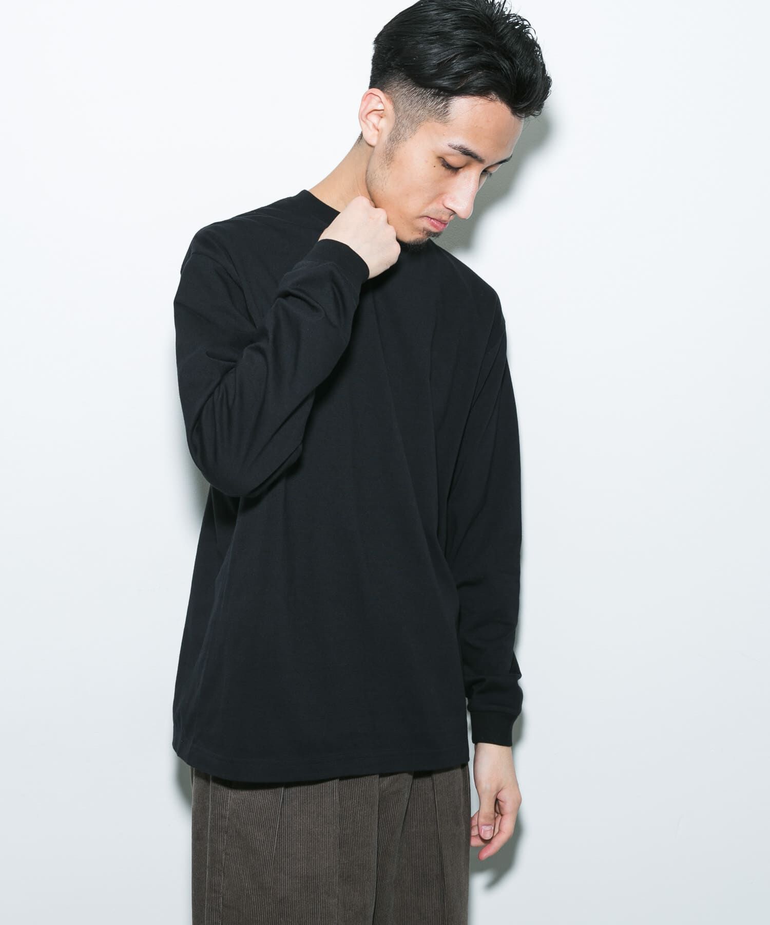 URBAN RESEARCH DOORS「『別注』Hanes&times;DOORS　BEEFY-T-SHIRTS FIT LONG-SLEEVE」|Tシャツ・カットソー|