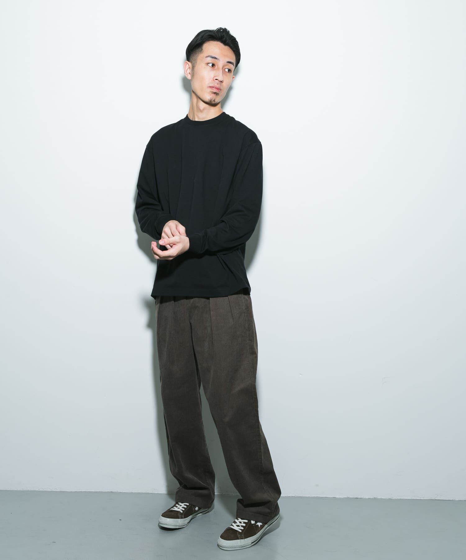 URBAN RESEARCH DOORS「『別注』Hanes&times;DOORS　BEEFY-T-SHIRTS FIT LONG-SLEEVE」|Tシャツ・カットソー|