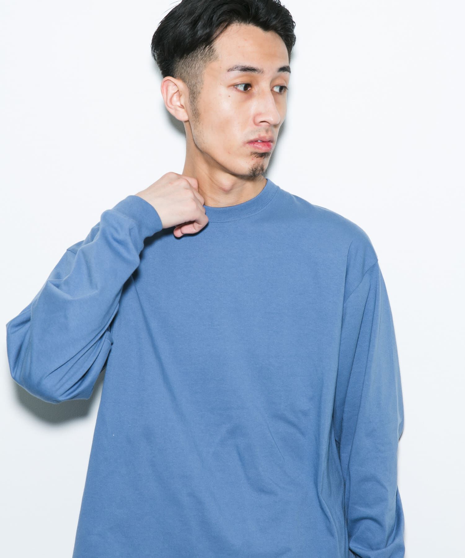 URBAN RESEARCH DOORS「『別注』Hanes&times;DOORS　BEEFY-T-SHIRTS FIT LONG-SLEEVE」|Tシャツ・カットソー|
