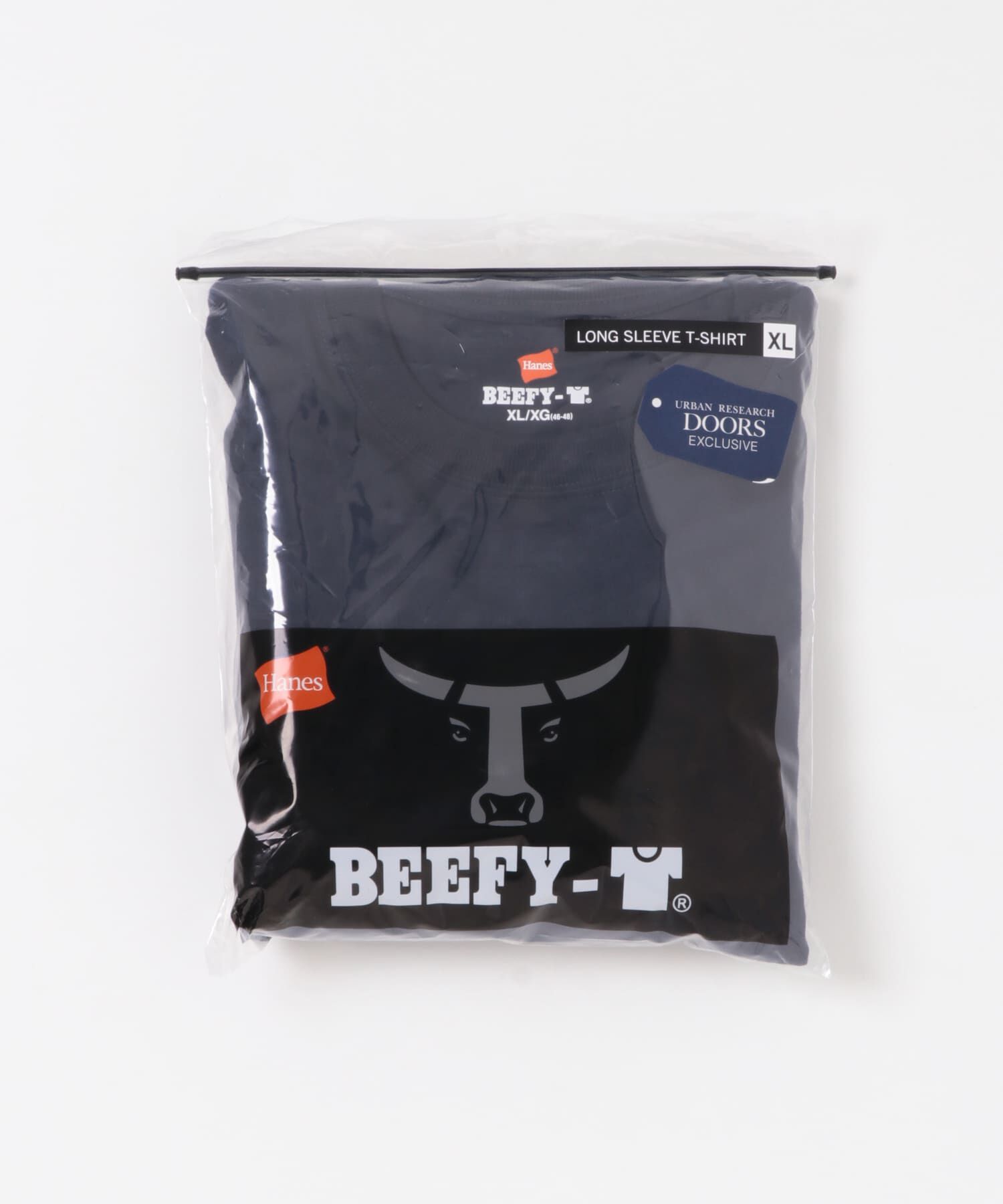 URBAN RESEARCH DOORS「『別注』Hanes&times;DOORS　BEEFY-T-SHIRTS FIT LONG-SLEEVE」|Tシャツ・カットソー|