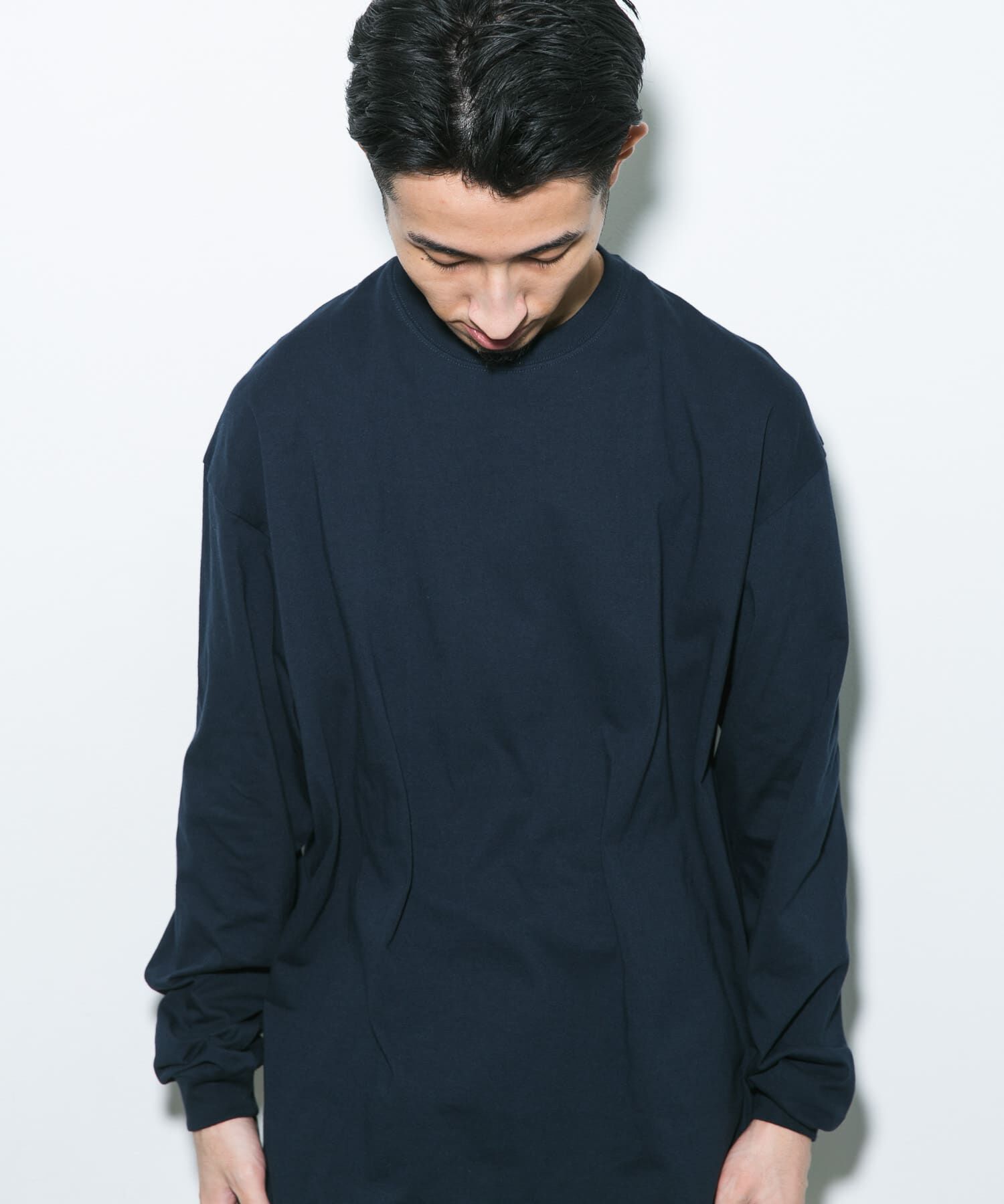 URBAN RESEARCH DOORS「『別注』Hanes&times;DOORS　BEEFY-T-SHIRTS FIT LONG-SLEEVE」|Tシャツ・カットソー|