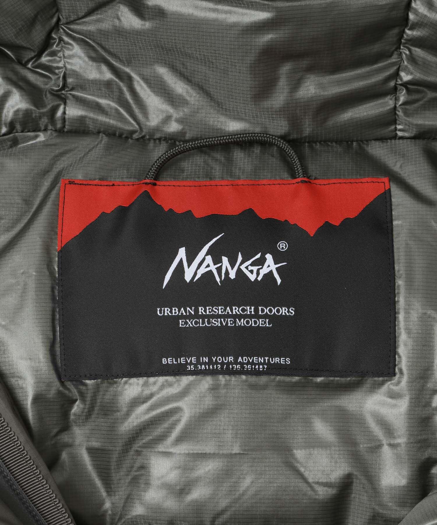 URBAN RESEARCH DOORS「『別注』NANGA&times;DOORS　AURORA TEX DOWN PARKA」|ダウン|