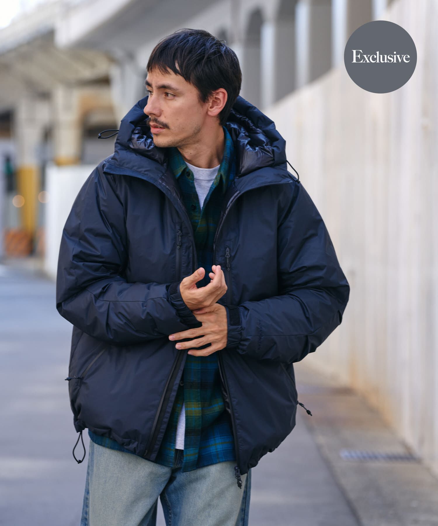 URBAN RESEARCH DOORS「『別注』NANGA&times;DOORS　AURORA TEX DOWN PARKA」|ダウン|ネイビー