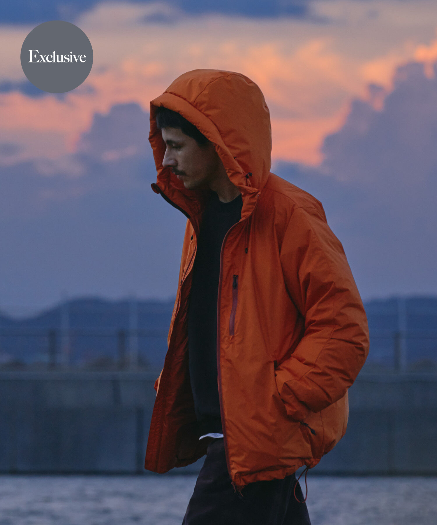 URBAN RESEARCH DOORS「『別注』NANGA&times;DOORS　AURORA TEX DOWN PARKA」|ダウン|オレンジ