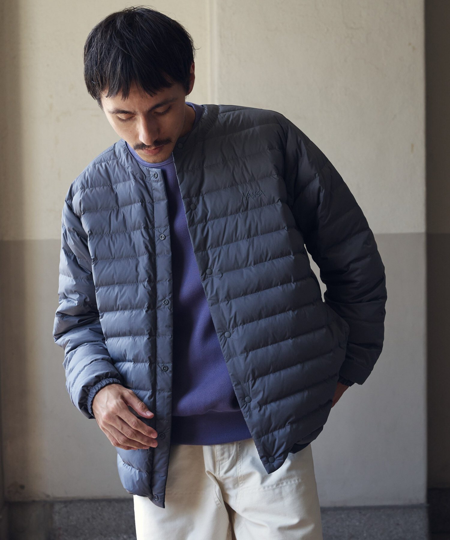 URBAN RESEARCH DOORS「『別注』NANGA&times;DOORS　REVERSIBLE DOWN JACKET」|ダウン|
