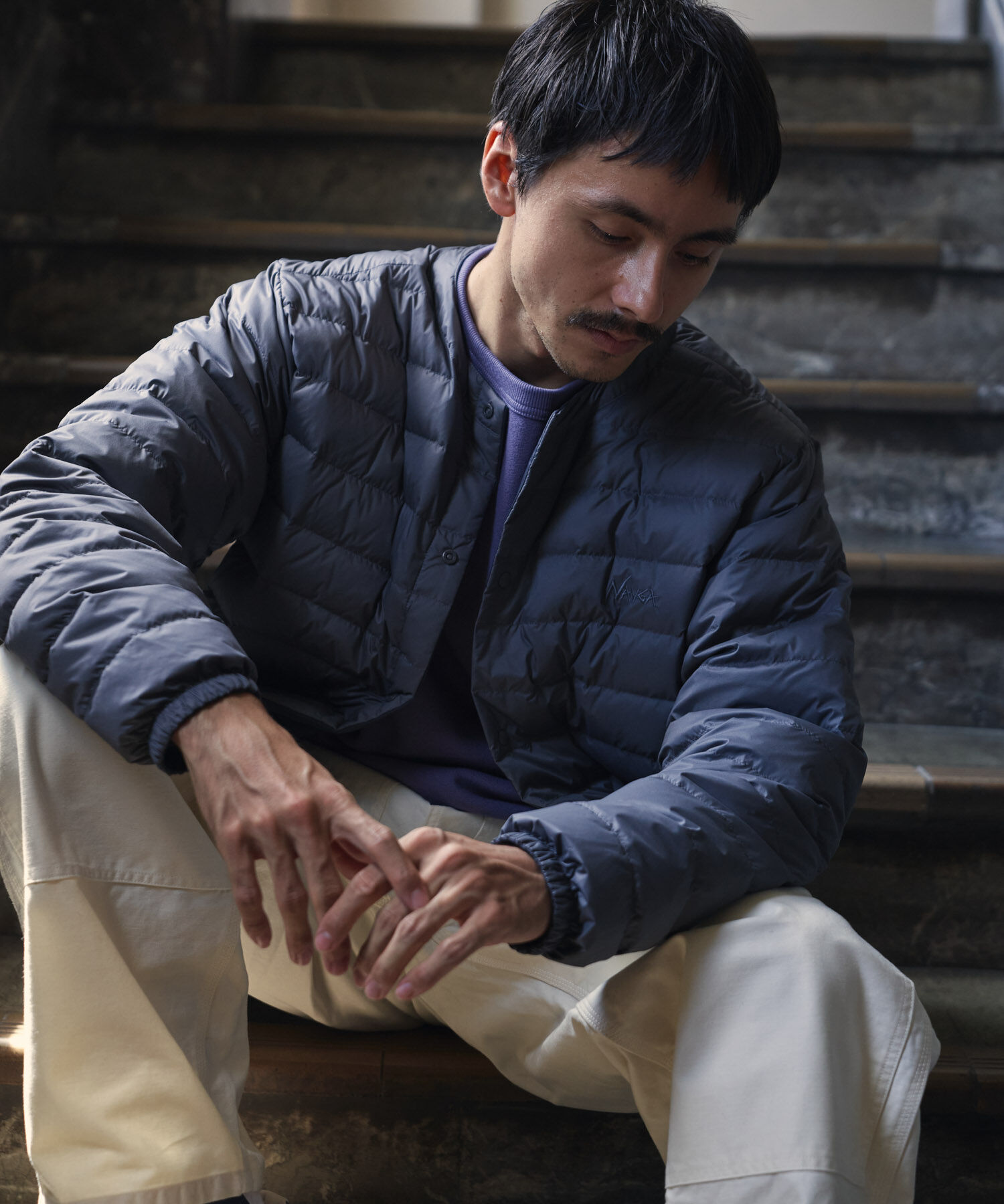 URBAN RESEARCH DOORS「『別注』NANGA&times;DOORS　REVERSIBLE DOWN JACKET」|ダウン|