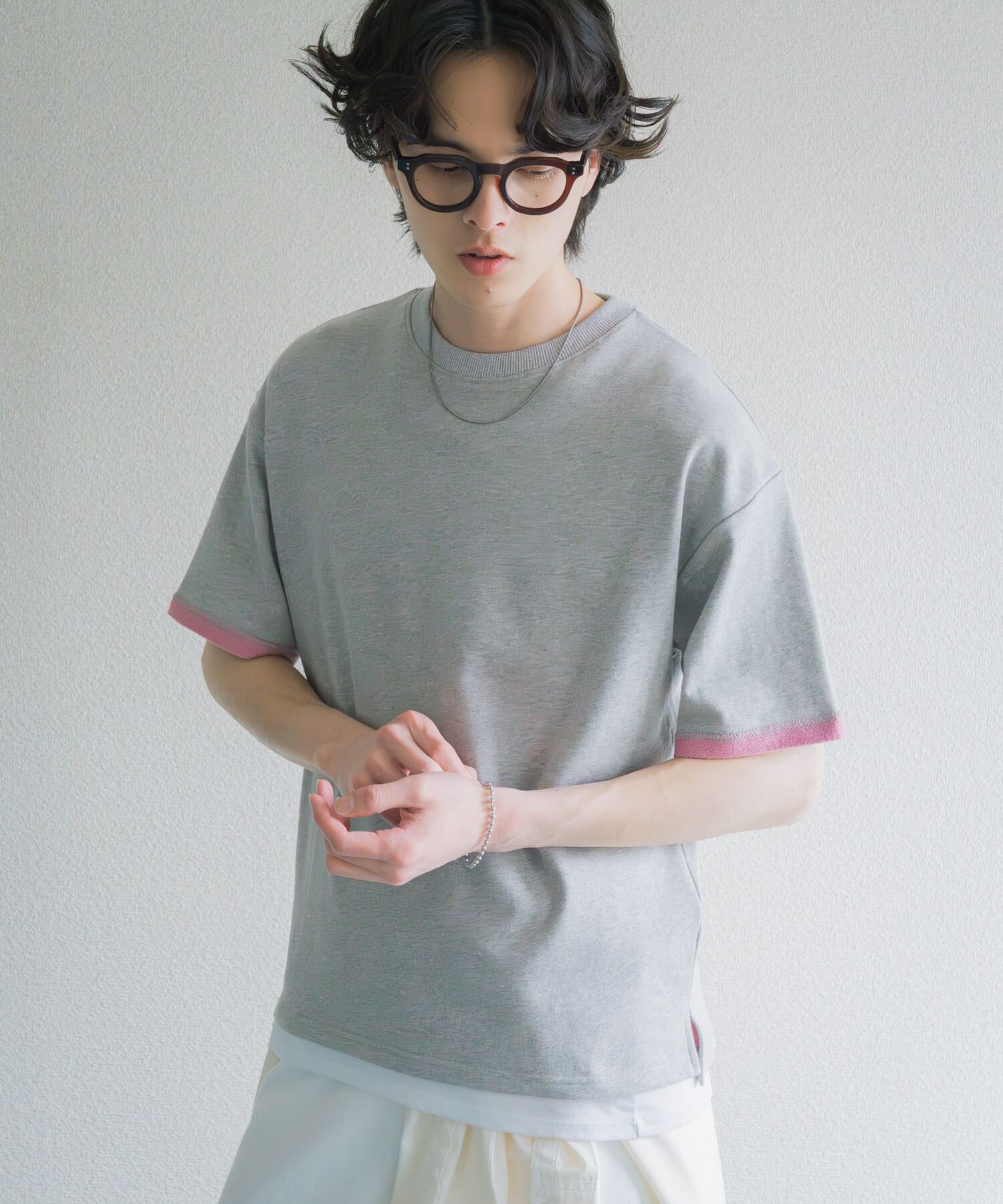 SENSE OF PLACE by URBAN RESEARCH「ダブルフェイス裏毛ショートスリーブTシャツ」|Tシャツ・カットソー|