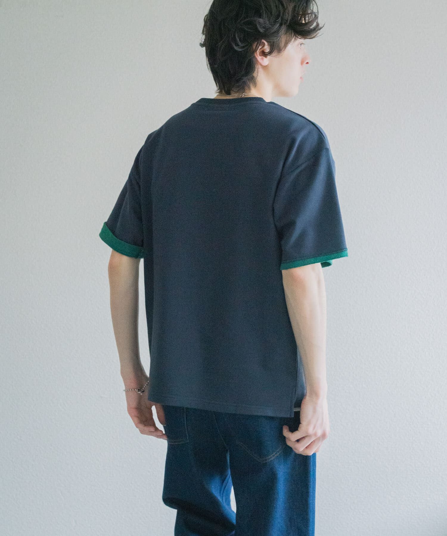 SENSE OF PLACE by URBAN RESEARCH「ダブルフェイス裏毛ショートスリーブTシャツ」|Tシャツ・カットソー|
