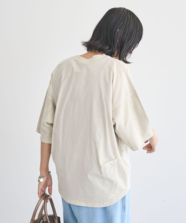Green Parks「ピグメントドッキングプルオーバー」|Tシャツ・カットソー|