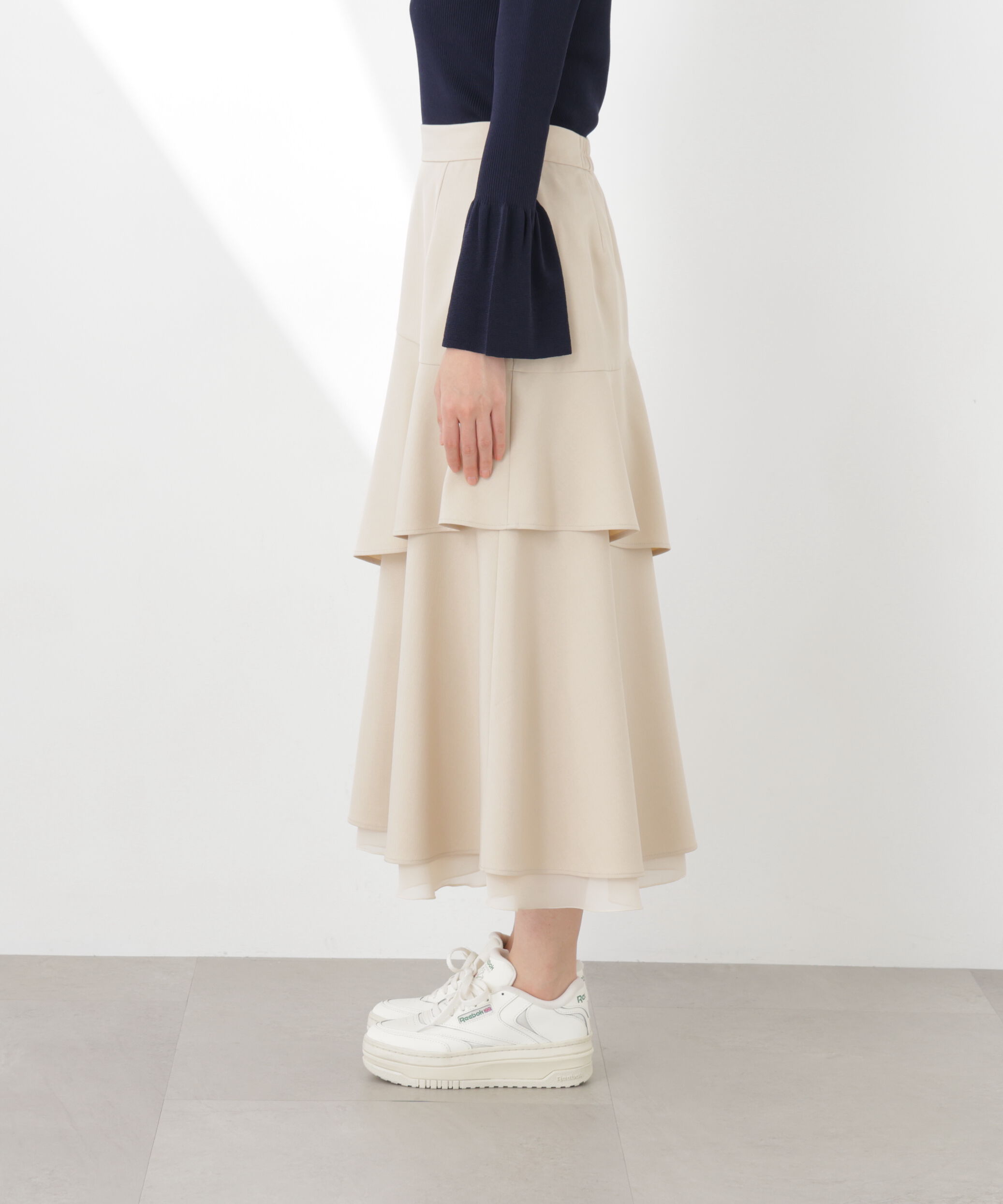 PROPORTION BODY DRESSING「フリルレイヤードスカート　26SS」|スカート|