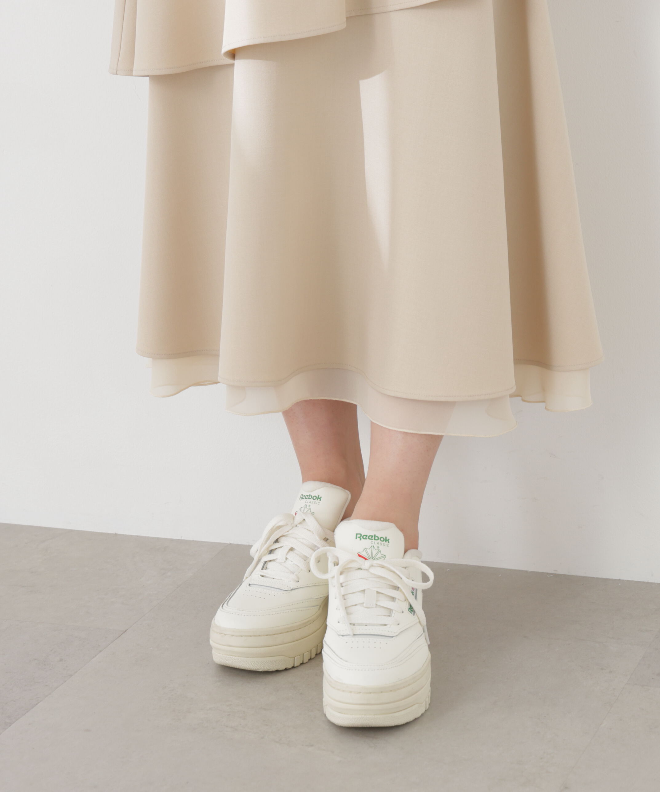 PROPORTION BODY DRESSING「フリルレイヤードスカート　26SS」|スカート|