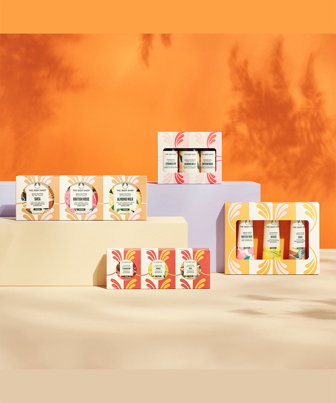 THE BODY SHOP「ミニシャワージェル トリオ」|キット・セット|