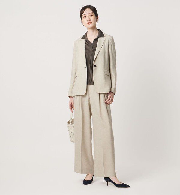 UNITED ARROWS「Spiree IAS テーラード ジャケット ‐UVカット 接触冷感 ウォッシャブル‐」|テーラードジャケット|