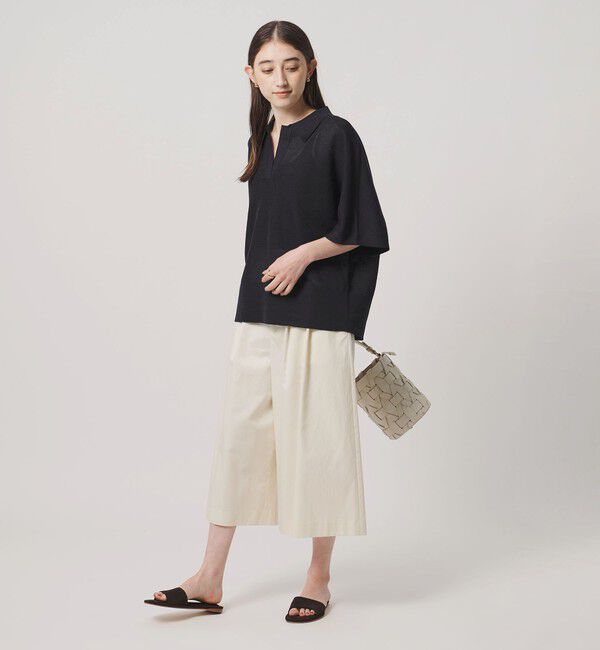 UNITED ARROWS「スキッパー ドルマンスリーブ ニット ‐ウォッシャブル‐」|ニット・セーター|