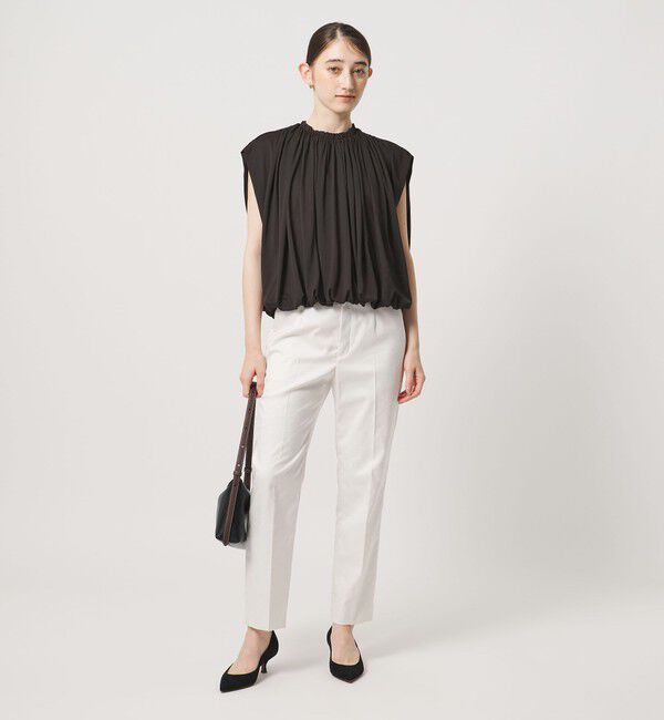 UNITED ARROWS「天竺 ギャザー バルーン カットソー」|Tシャツ・カットソー|