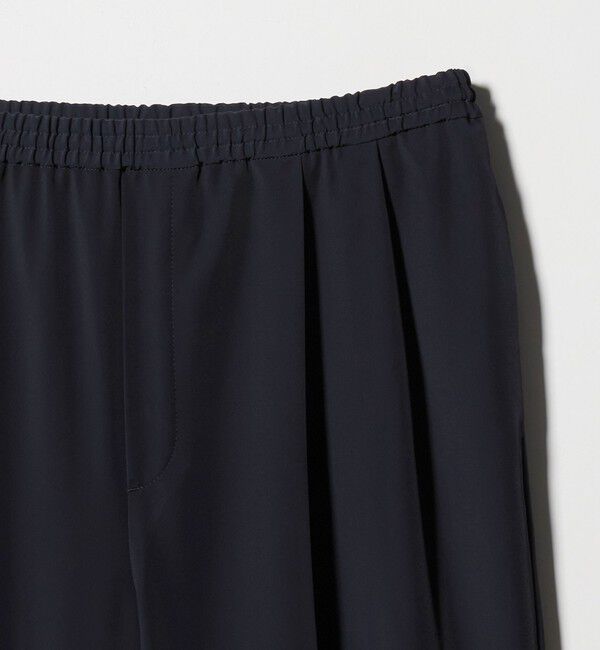 UNITED ARROWS「ツイル イージーパンツ ‐ストレッチ 防シワ 接触冷感‐」|スラックス|