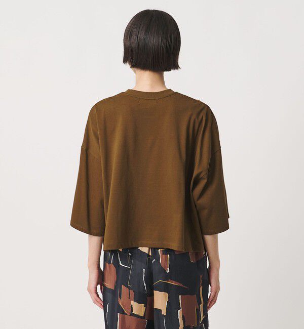 UNITED ARROWS「＜SACRA＞６分袖 レター Tシャツ」|Tシャツ・カットソー|