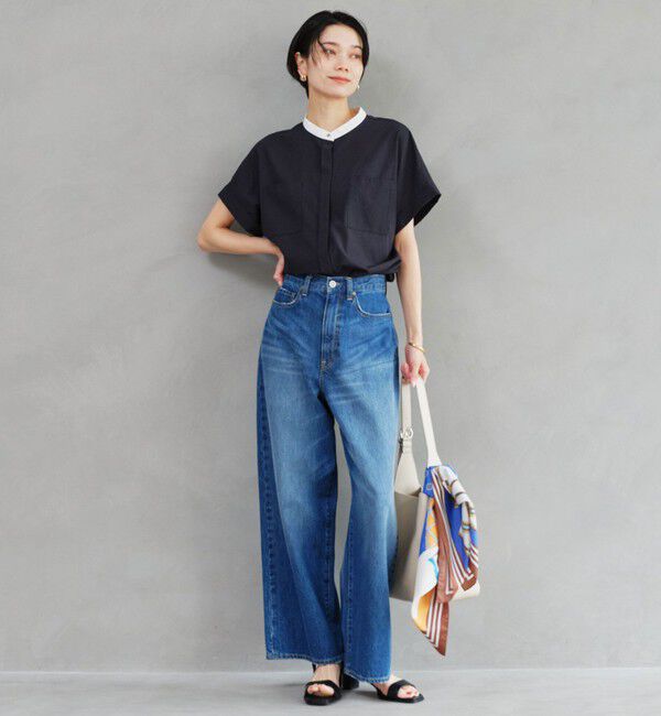 UNITED ARROWS green label relaxing「Breeze Cool ポケット シャツ マシンウォッシャブル 吸水速乾 通気性 UVカット」|シャツ・ブラウス|