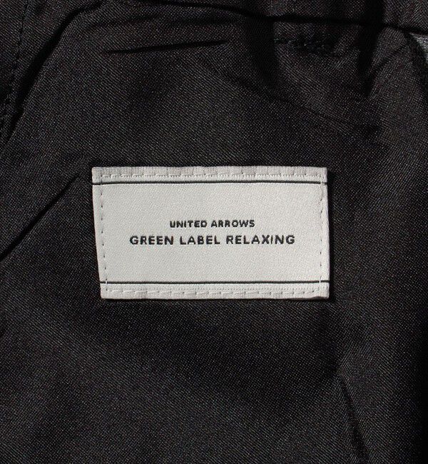 UNITED ARROWS green label relaxing「A+ air PE/PU トリコット プリント スタンダード 1プリーツ スラックス -ストレッチ・接触冷感・通気性-」|スラックス|