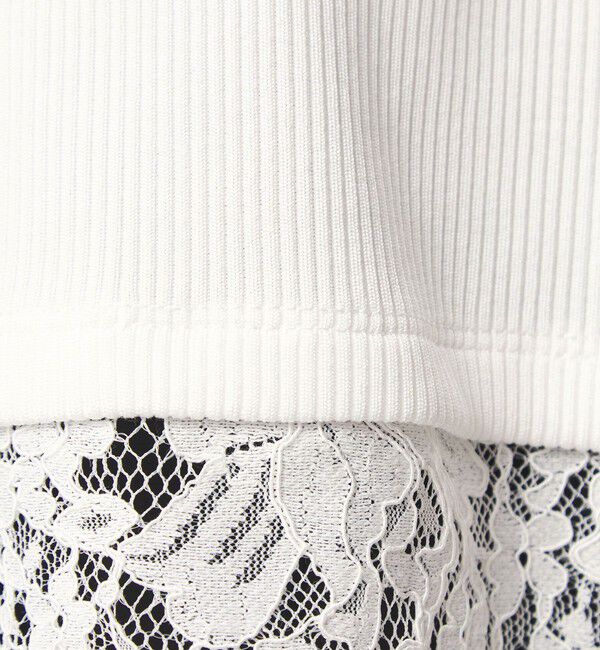 UNITED ARROWS green label relaxing「スソ レース タンクトップ」|タンクトップ|