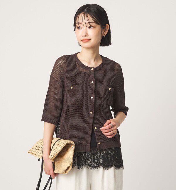 UNITED ARROWS green label relaxing「スソ レース タンクトップ」|タンクトップ|
