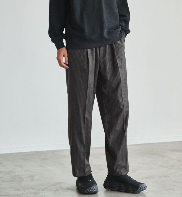 UNITED ARROWS green label relaxing「TW サージ オルマイ ワイド W3 イージーパンツ -2WAYストレッチ-」|その他|DK.GRAY